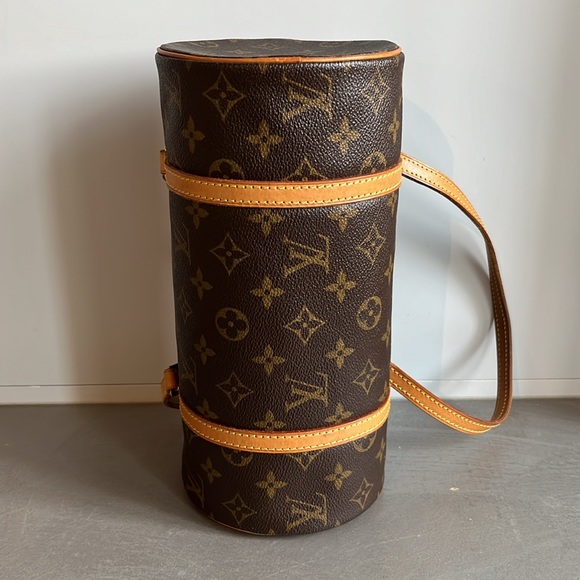 Louis Vuitton Papillon 26 Brown Monogram Canvas Barrel Bag - Picture 4 of 11